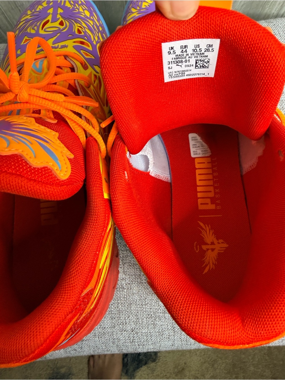 Puma Lamelo Ball  Basketball Shoes - Picture 6 of 8